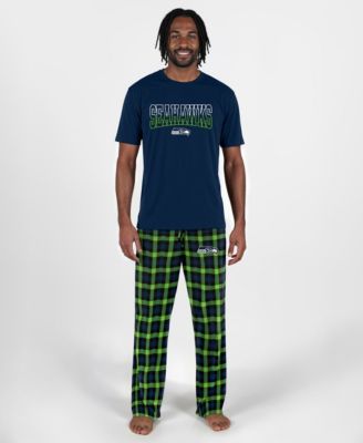 Men's College Navy Seattle Seahawks Highland Sleep Set