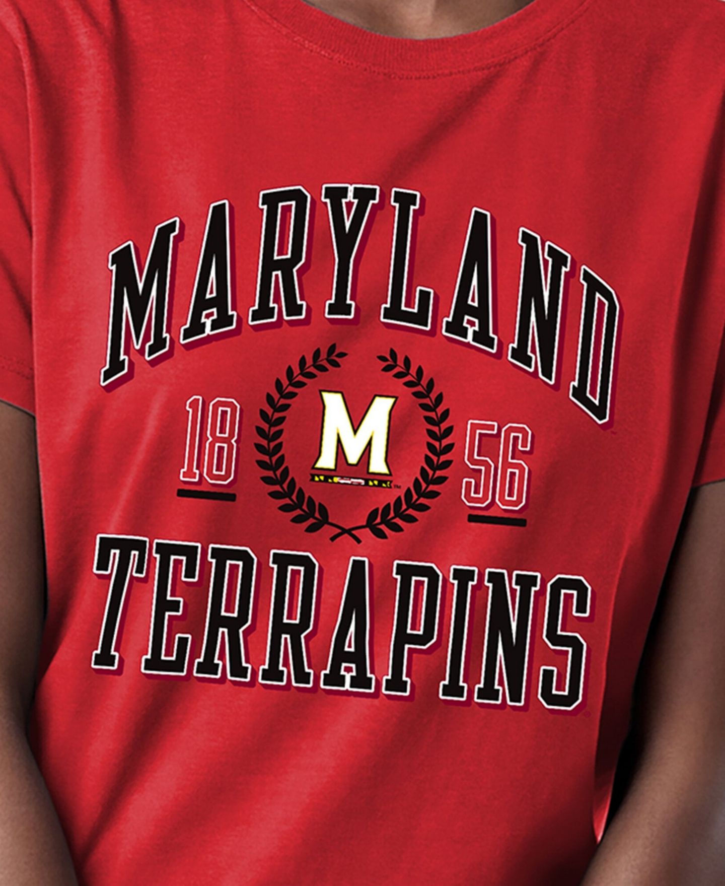 Женская футболка Champion Red Maryland Terrapins Lifestyle — фото 5