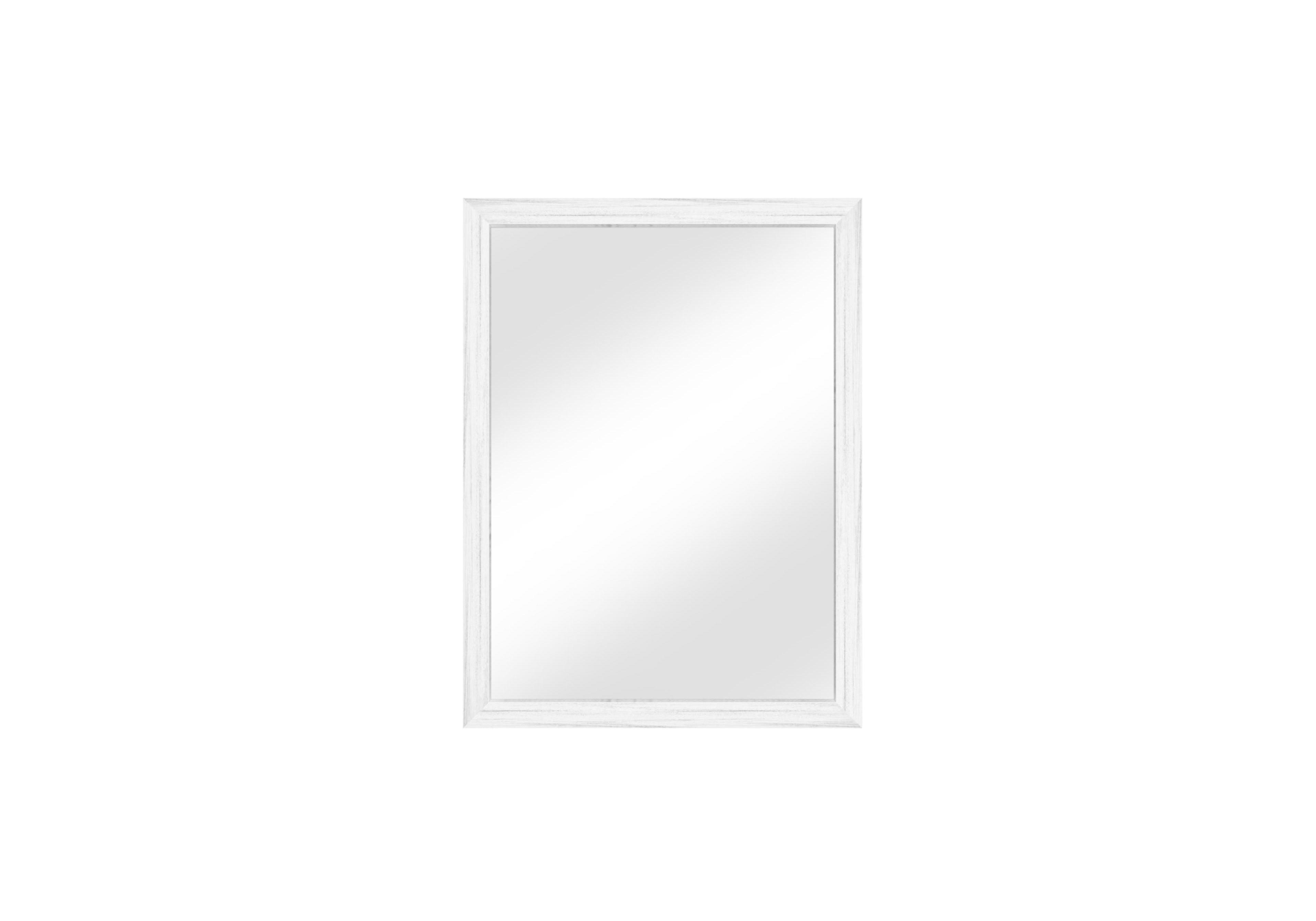 Phying 24x36 Inch White Wood Effect Wall Mirror Large Rectangle Wall Mounted Accent Mirror Modern Wood Grain Framed Decorative Mirror for Wall Decor