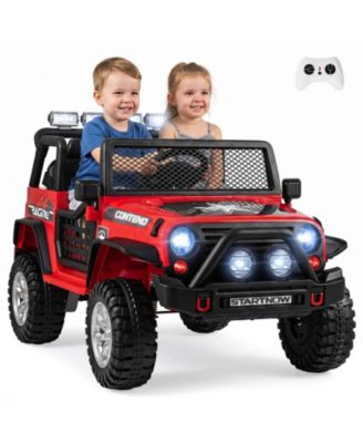 2-Seater Kids Ride On Car with Parent Remote Control, 110 lb Weight Capacity, Ages 3+