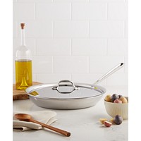 Deals on All-Clad Stainless Steel 12-inch Covered Fry Pan