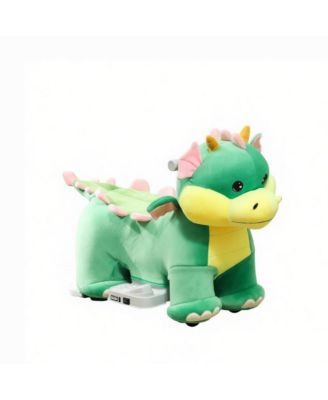 Wheeled Ride-On Horse, Music, Battery-Powered, 6V for Supervised Play at Home