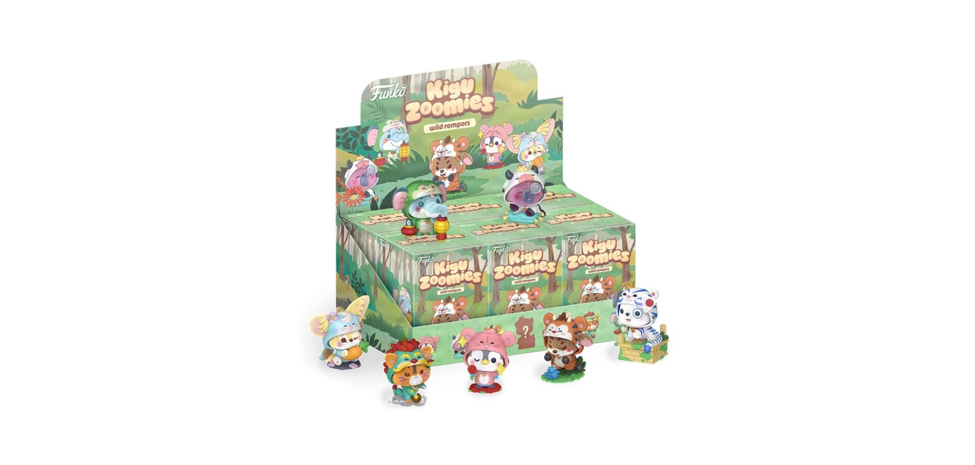 Funko Kiguzoomies Blind Box 3.2-Inch Vinyl Figure, Ages 3+