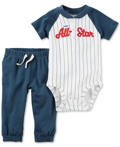Carter's 2-Pc. All-Star Bodysuit & Pants Set, Baby Boys (0-24 months)
