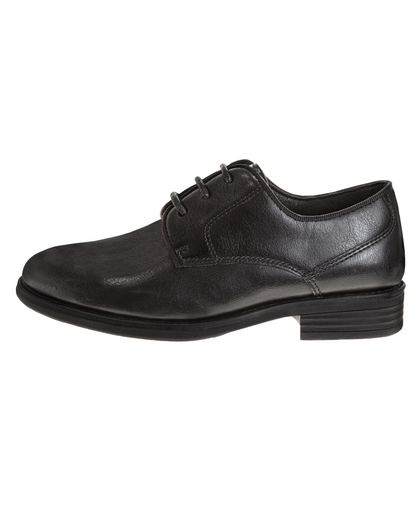 Туфли Perry Ellis Classic Style Comfort Fit Formal для мальчиков, цвет: Чёрный — фото 8