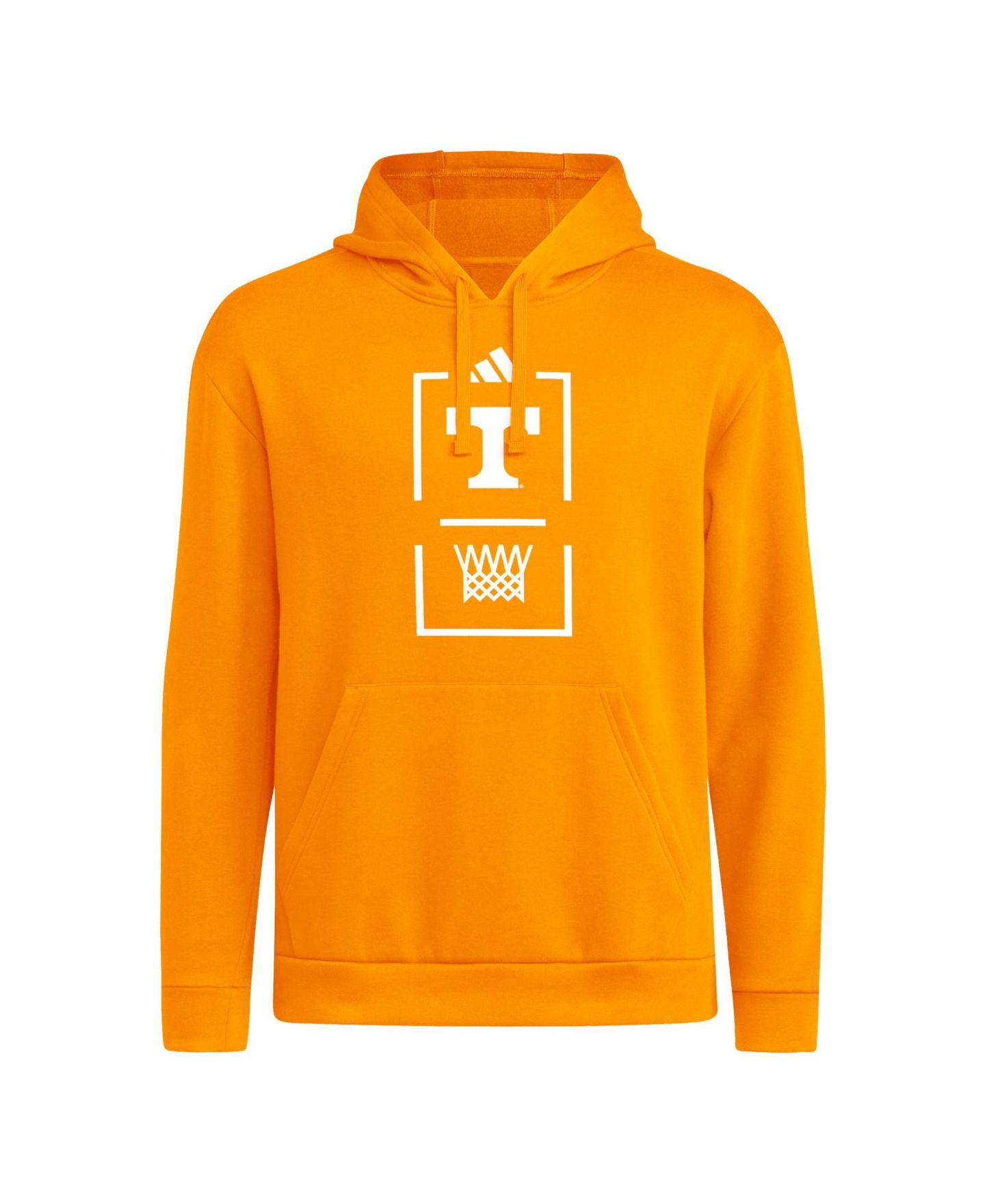 Мужское худи adidas Tennessee Orange Tennessee Volunteers On-Court Basketball — фото 2