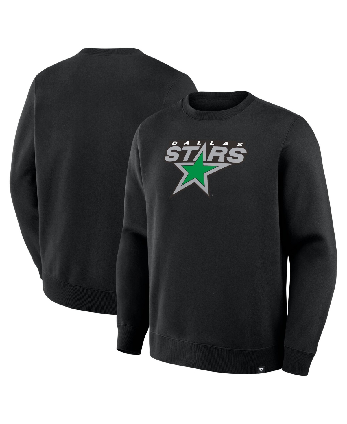 Fanatics Men's Black Dallas Stars Competition Sweatshirt - Black