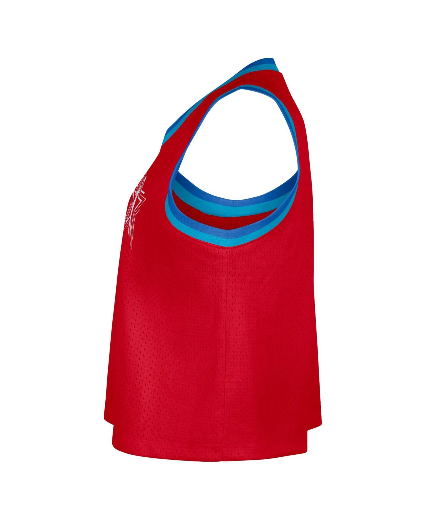 Женский топ Nike Red 2026 WNBA All-Star Game Cropped Mesh — фото 4
