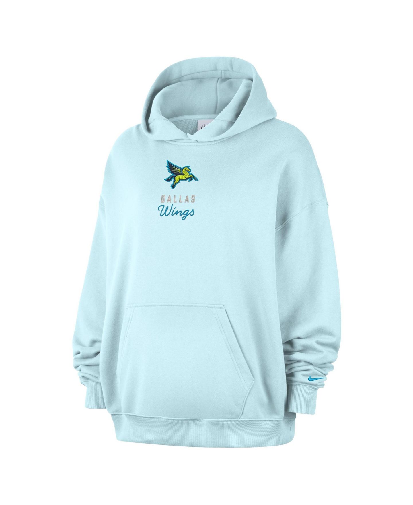Женское худи Nike Blue Dallas Wings Studio Fleece — фото 2