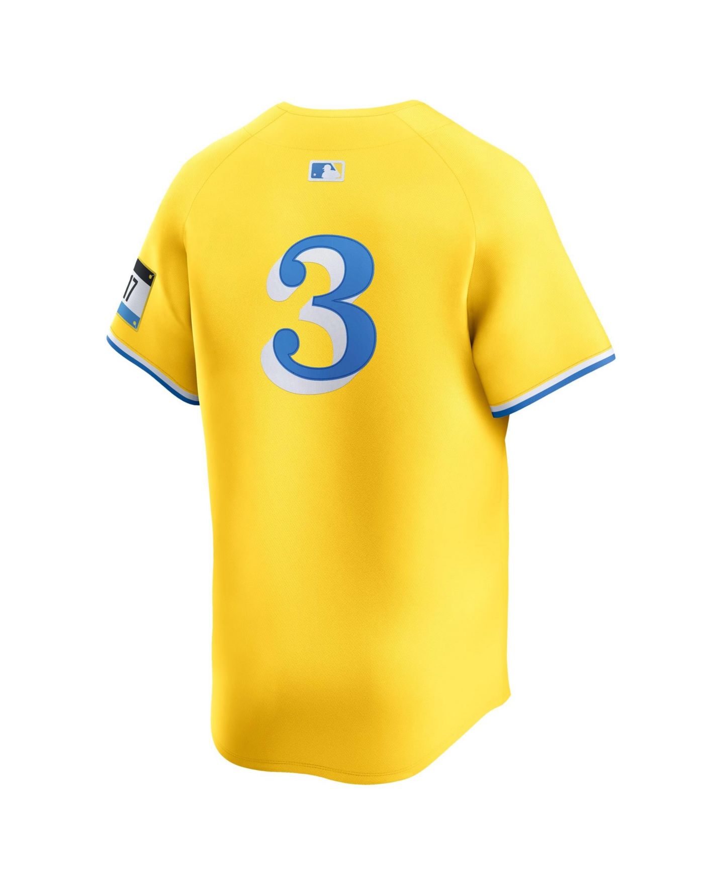 Мужской топ Nike Ceddanne Rafaela Gold Boston Red Sox Alternate Limited Jersey — фото 3