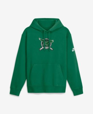 Men's  Kelly Green Philadelphia Eagles Short Pass Rewind Club Fleece Hoodie