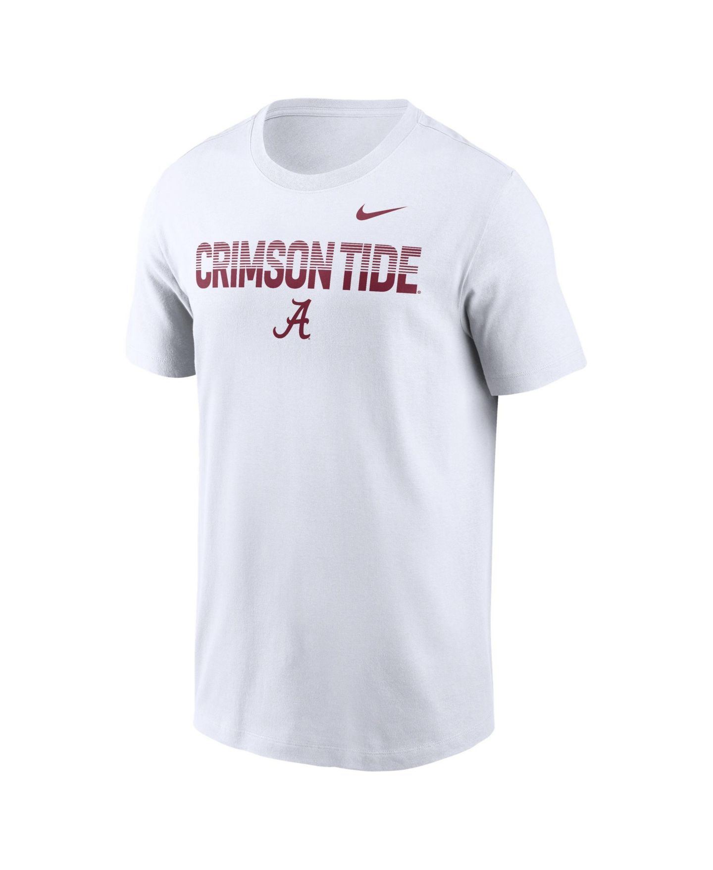 Мужская футболка Nike White Alabama Crimson Tide Primetime Kinetic — фото 2