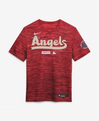Men's Red Los Angeles Angels Authentic Collection City Connect Velocity Dri-FIT T-Shirt