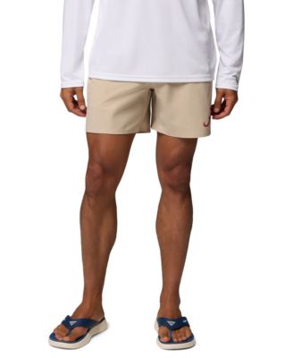Men's  Natural Alabama Crimson Tide PFG Terminal Roamer&acirc;„¢ Omni-Shade&acirc;„¢ Stretch Shorts