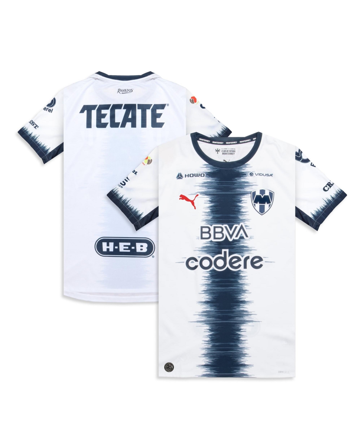 Puma Men's White Cf Monterrey 2026/27 Away Replica Jersey