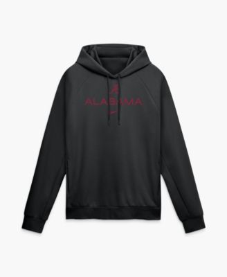 Men's Black Alabama Crimson Tide Premium Performance Raglan Dri-FIT Hoodie