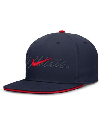 Men's Navy Arizona Wildcats Dri-FIT Primetime Script Fitted Hat