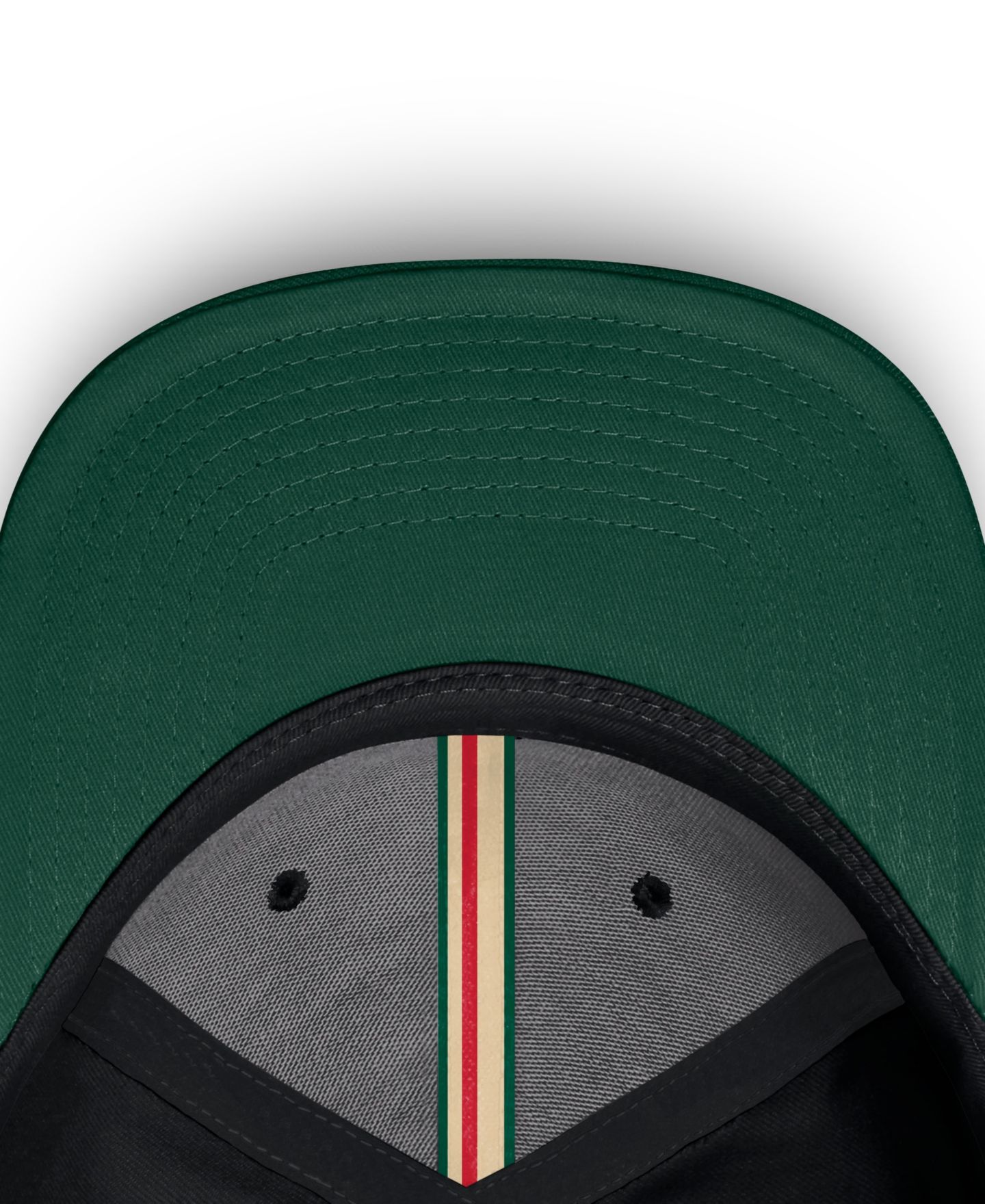 Мужской головной убор Fanatics Black/Green Minnesota Wild Stretch Hat — фото 5