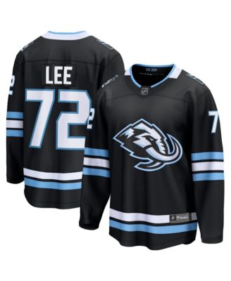 Men's Anders Lee Black Utah Mammoth Home Breakaway Jersey