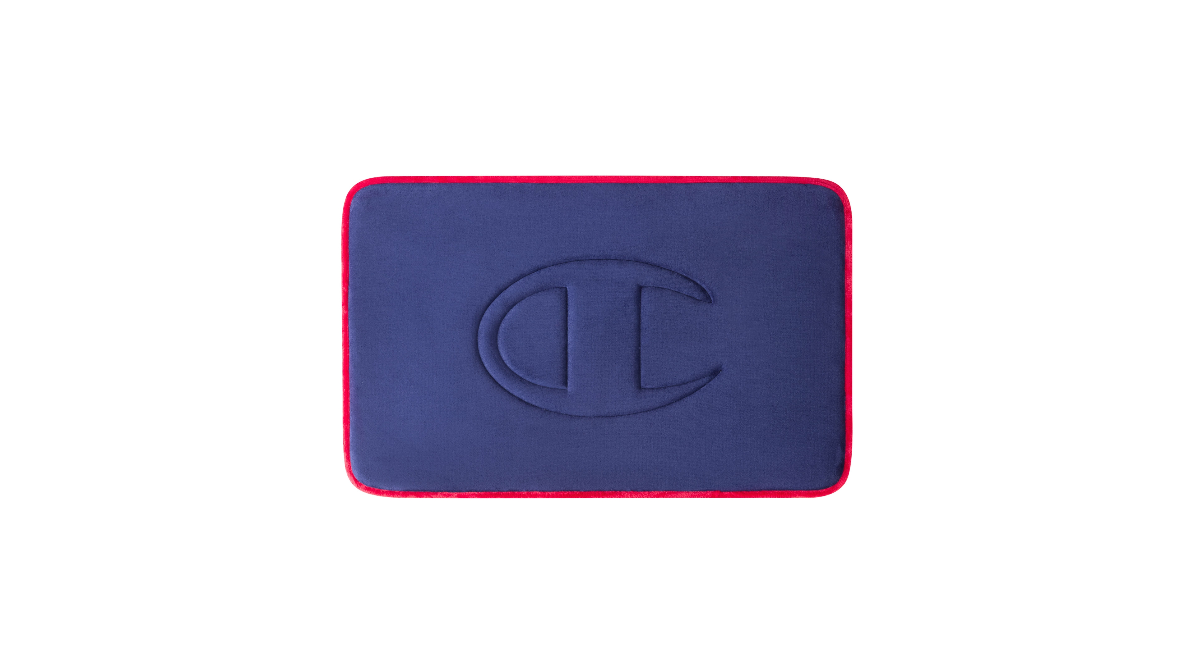 Champion Quilted Logo Memory Foam Bath Mat, 20" x 32"