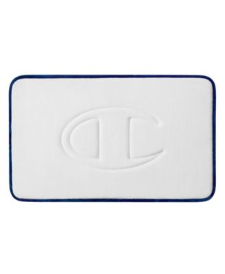 Quilted Logo Memory Foam Bath Mat, 20" x 32"