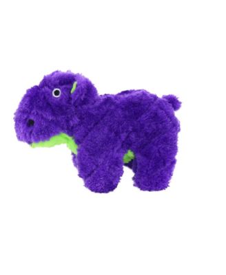 Jr Safari Hippo, Durable Plush Squeaky Dog Toy