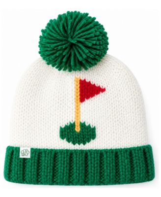 Baby Golf Flag Pom Pom Beanie