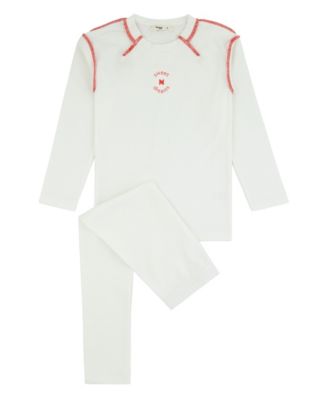 Toddler Girls' 2T-5T Sweet Seams Long-Sleeve Crewneck Top and Pants, 2-Piece Set