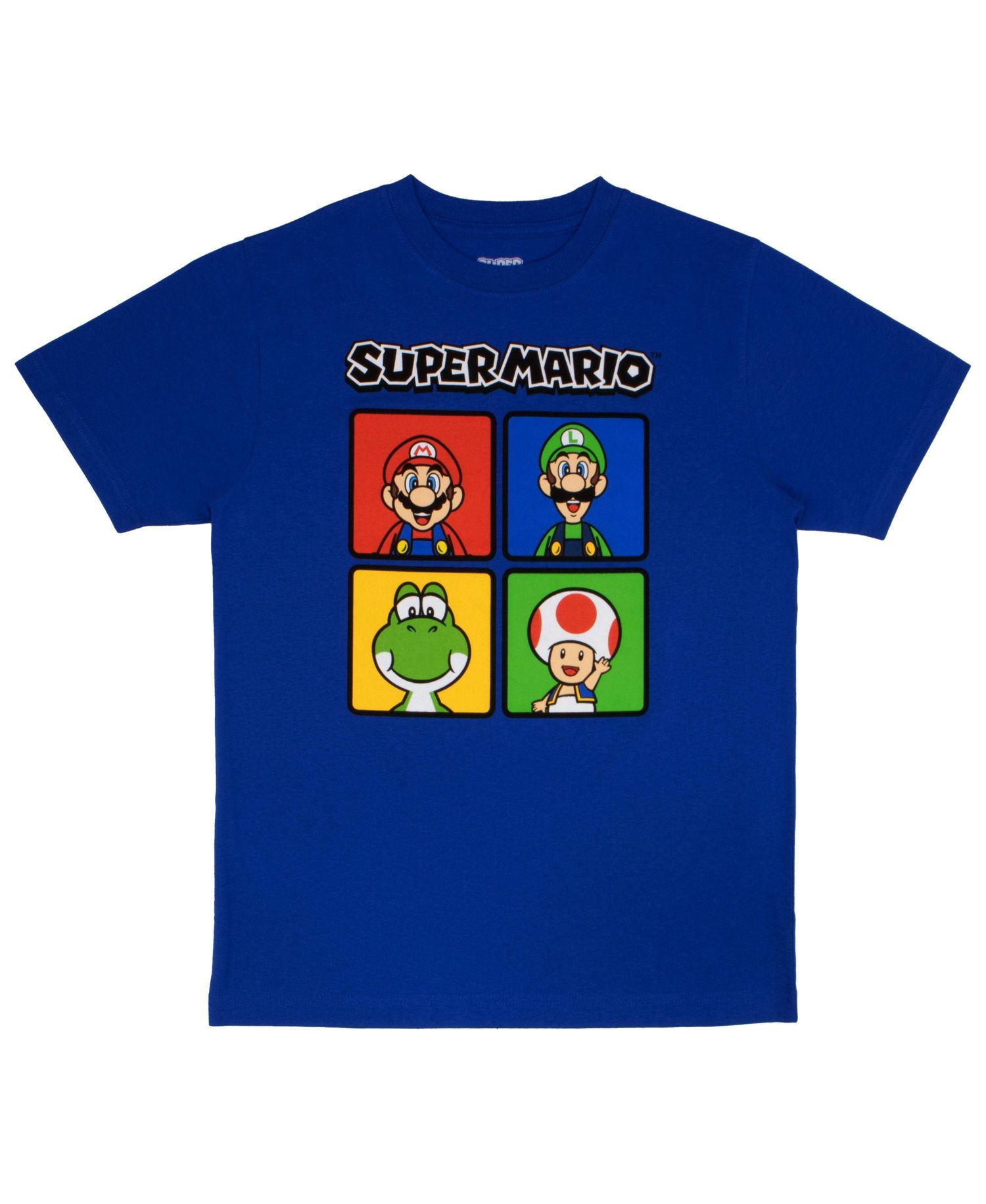 Boys' 4-20 Super Mario Graphic Hooded Sweatshirt and T-Shirt, 2-Piece Set