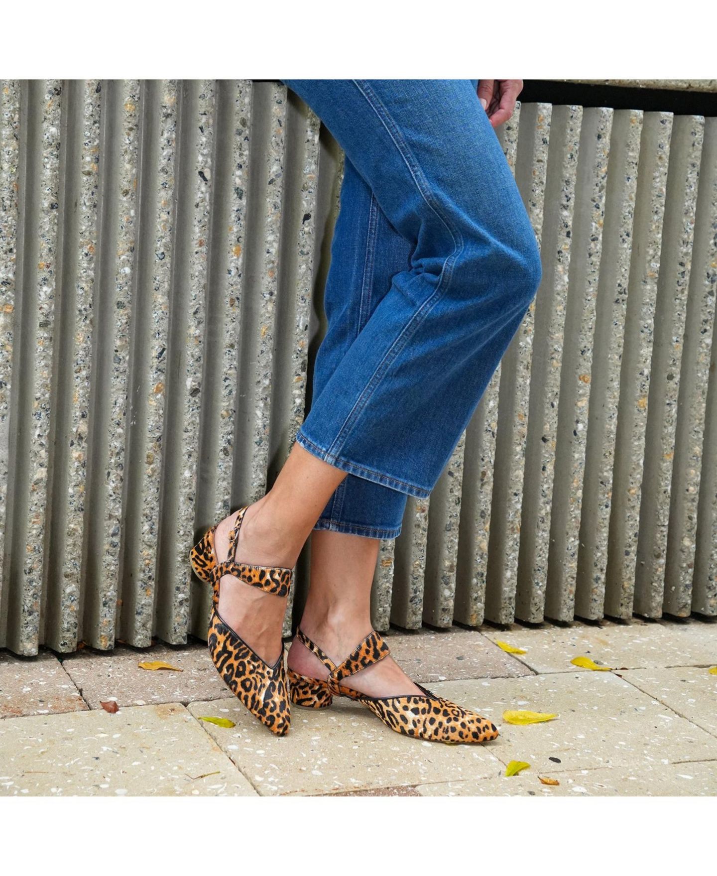 Женские сандалии Alterre Jaguar Elsie Animal Print Block Heel — фото 7