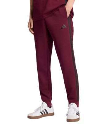 Men's Essentials Three-Stripes Regular-Fit Fleece Joggers