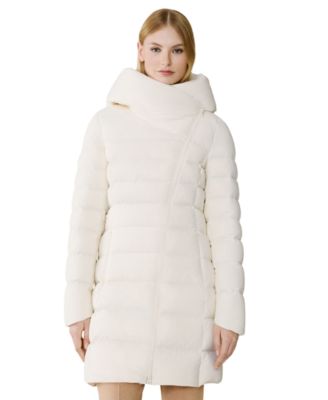 Women's Asym Zip Puffer Jacket