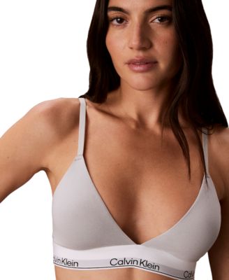 Women's Icon Cotton-Modal Lightly Lined Triangle Bralette QF8498