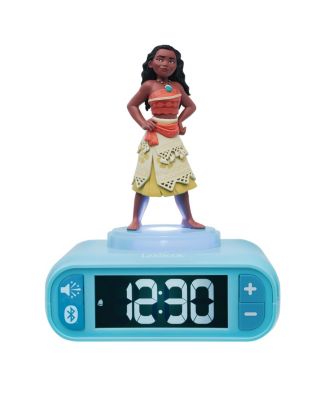 Digital Alarm Clock with Bluetooth Speaker and 3D Nightlight