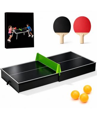Portable Table Tennis Set For Kids Quick Setup Indoor Family Game