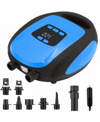 12V DC Electric Portable Sup Pump Auto Off Deflation Fast Inflation Multi Use