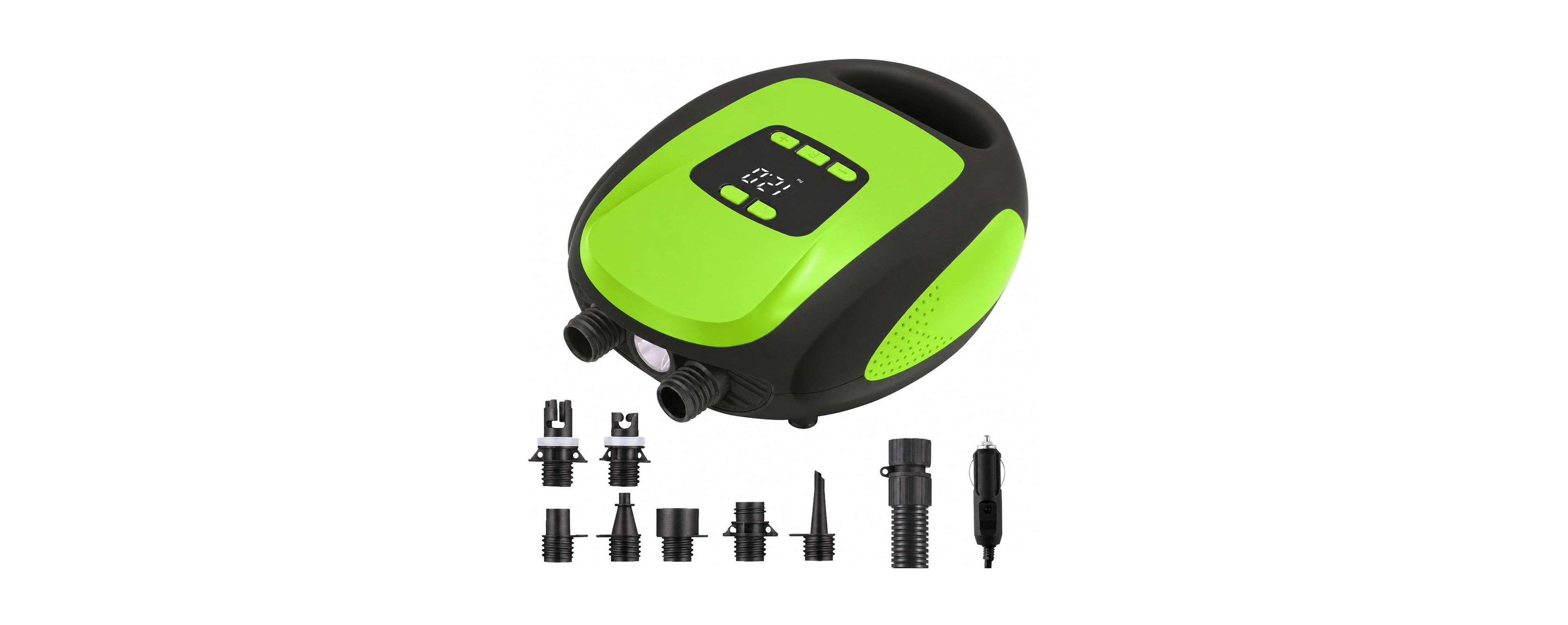 Furlihong 12V Dc Electric Portable Sup Pump Auto Off Deflation Fast Inflation Multi Use