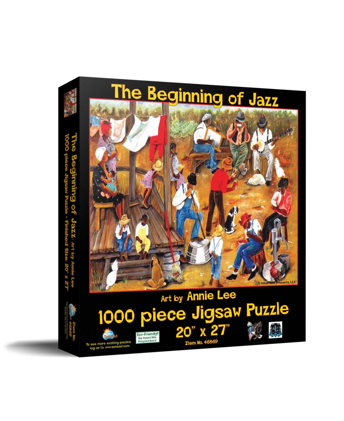 SunsOut The Beginning of Jazz 1000 Piece Jigsaw Puzzle, Ages 15+