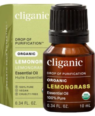 Organic Lemongrass Essential Oil - 10 ml