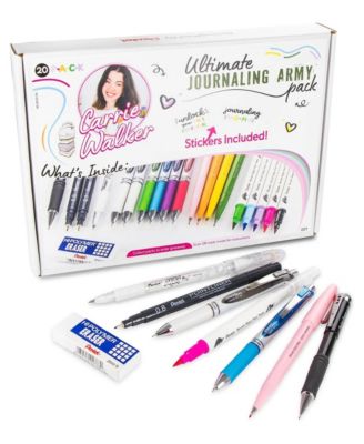 Carrie Walker’s Ultimate Journaling Pack Mix, 20 Piece Pen Set