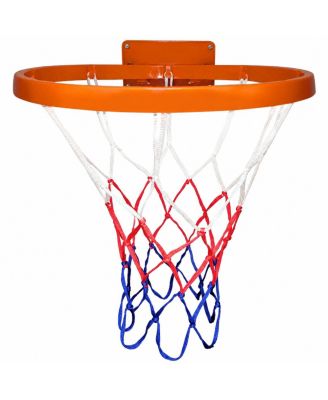 Wall Mounted Indoor Silent Basketball Hoop Quiet Training Rim Only