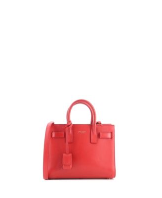 Nano Sac de Jour Top Handle Leather Tote