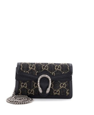 Super Mini Dionysus Bag GG Denim