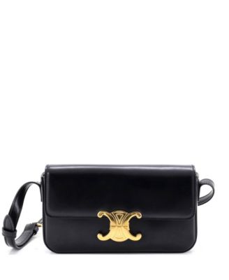 Triomphe East-West Shoulder Bag Smooth Calfskin