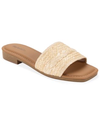Women's Audreyy Square Toe Memory Foam Sandals
