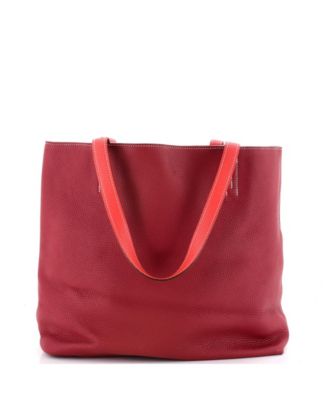 Pre-Owned Hermes 36 Double Sens Tote Clemence