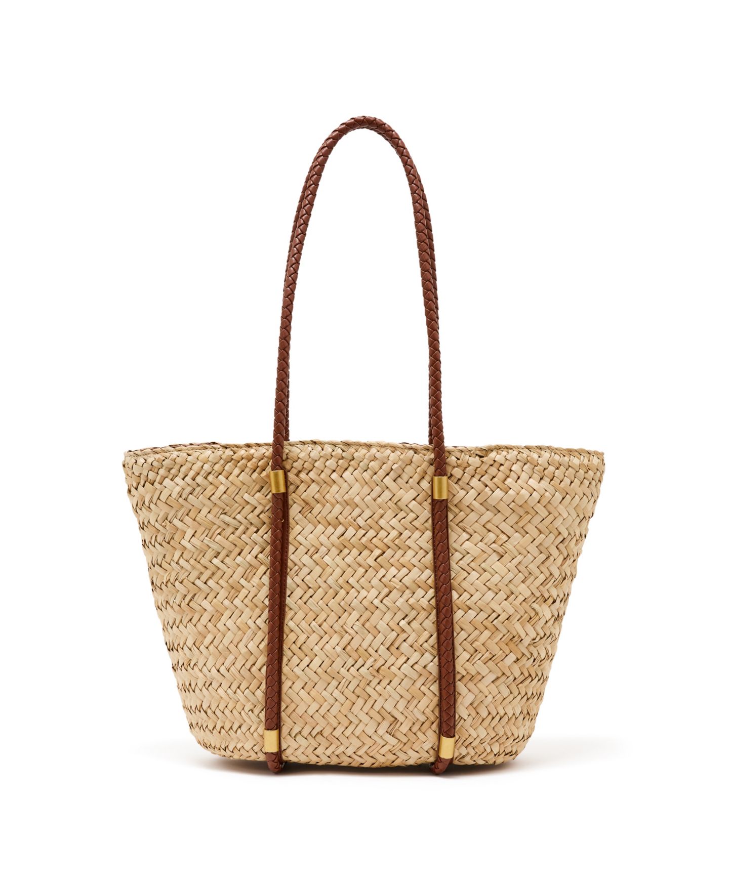 Женская сумка REISS Rubina Raffia Beach Bag Tote, цвет: Натуральный — фото 1