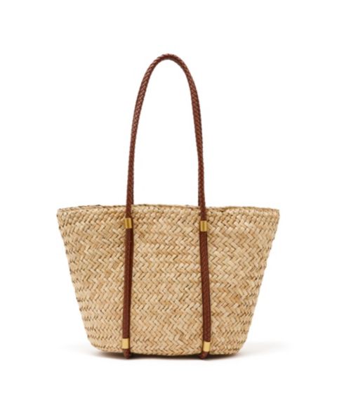 Женская сумка REISS Rubina Raffia Beach Bag Tote, цвет: Натуральный