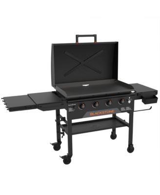 Original 36" Griddle, Outdoor Grill with Hood, Side Shelves and Wheels