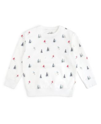 Toddler Boys' 2T-5T Ski Day Sensory Friendly Crewneck Sweatshirt